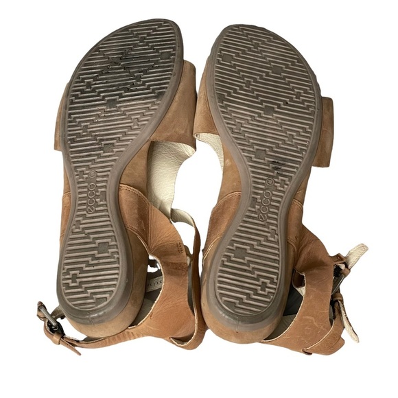 Ecco Suede Strappy Sandals Size 40 US 9/9.5 - Picture 7 of 11